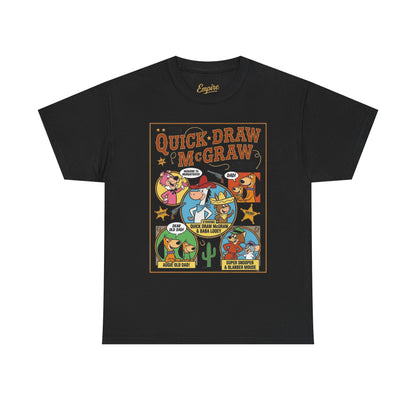 Quick Draw McGraw Retro Cartoon T‑Shirt