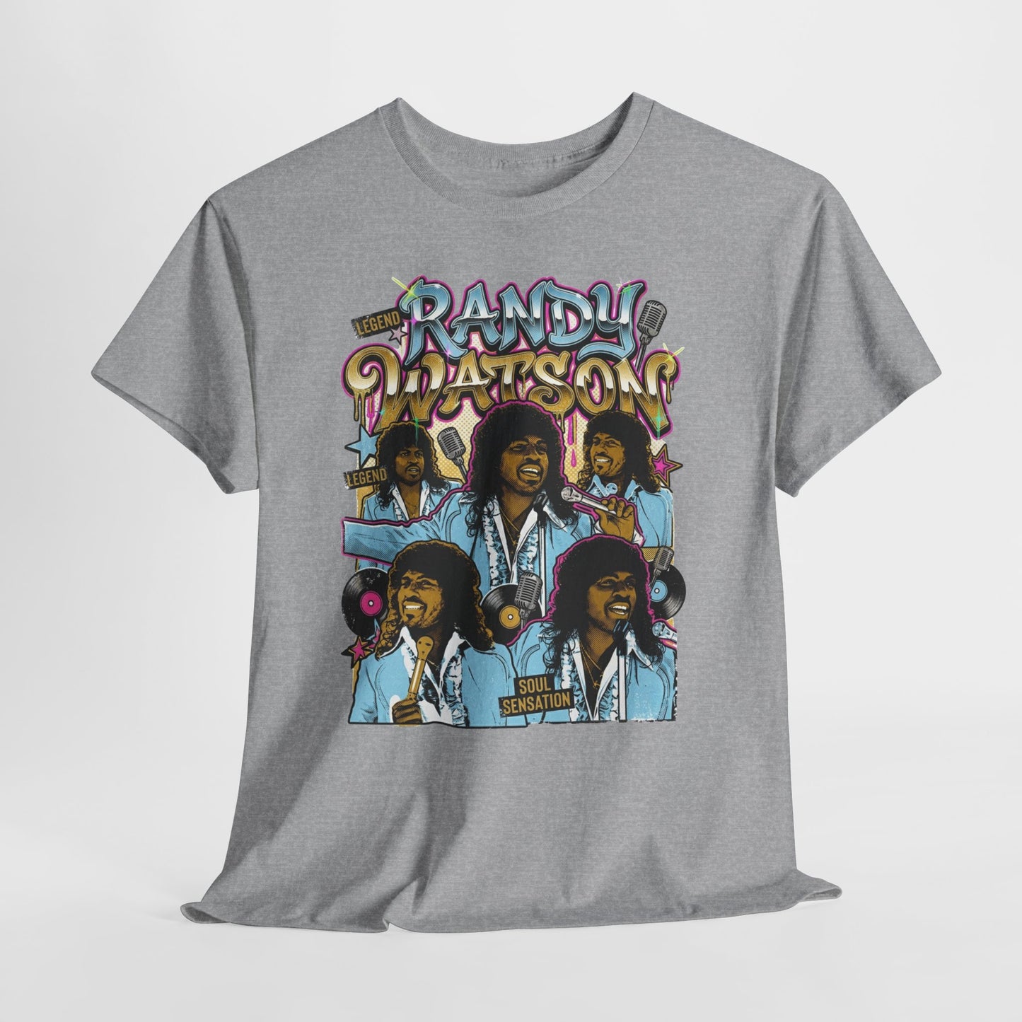 Randy Watson Vintage Portrait Tee — 90s Soul Funk Graphic T-Shirt