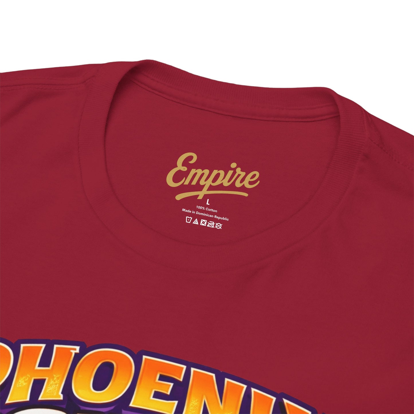 Phoenix Suns Barkley & K.J. Graphic Tee — Retro Basketball Cartoon Shirt