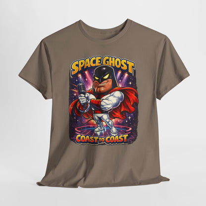 Space Ghost Graphic Tee — "Space Ghost Coast to Coast" Retro Cartoon T-Shirt