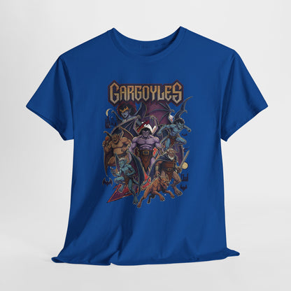 Gargoyles Graphic Tee — Retro Animated Monsters Shirt