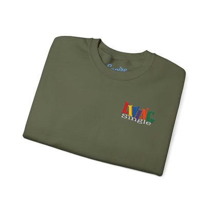 Maxine Shaw 'LIVING Single' Retro TV Sitcom Graphic Crewneck Sweatshirt