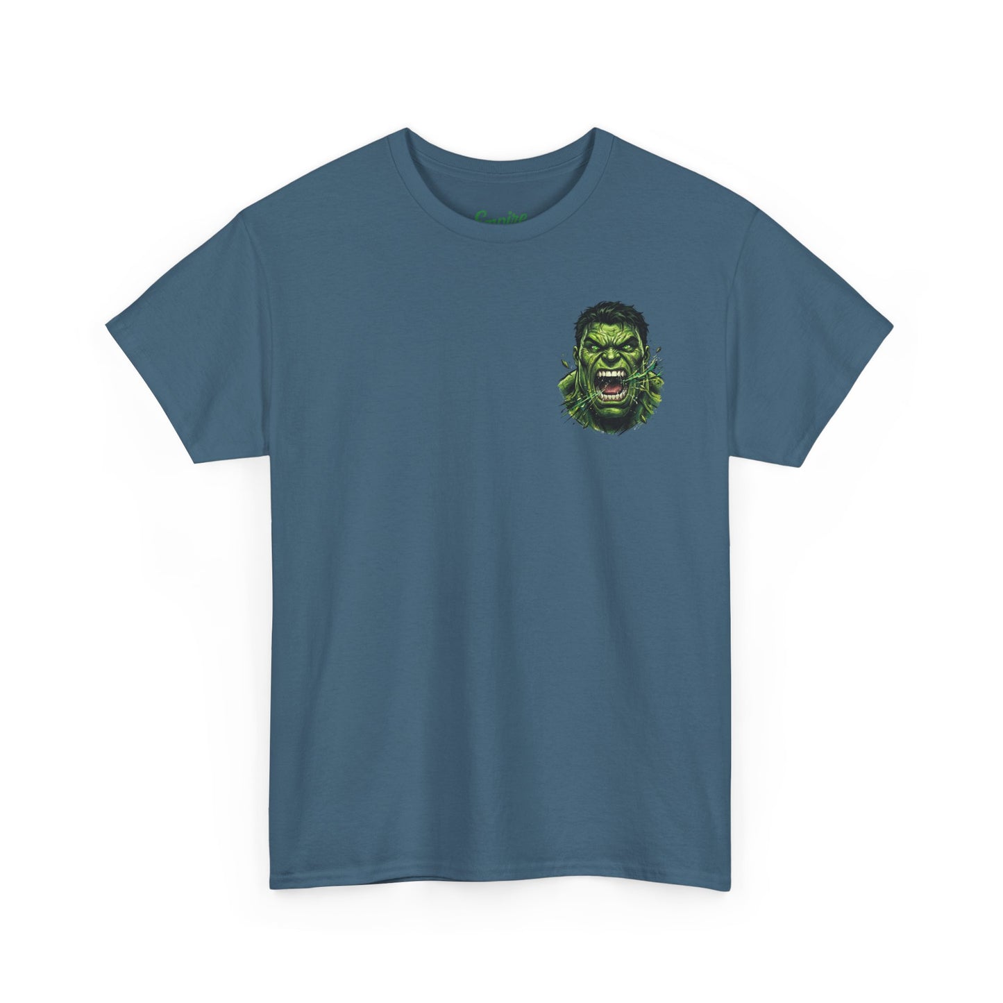Hulk Graphic Tee — Bruce Banner Movie Poster Back Print
