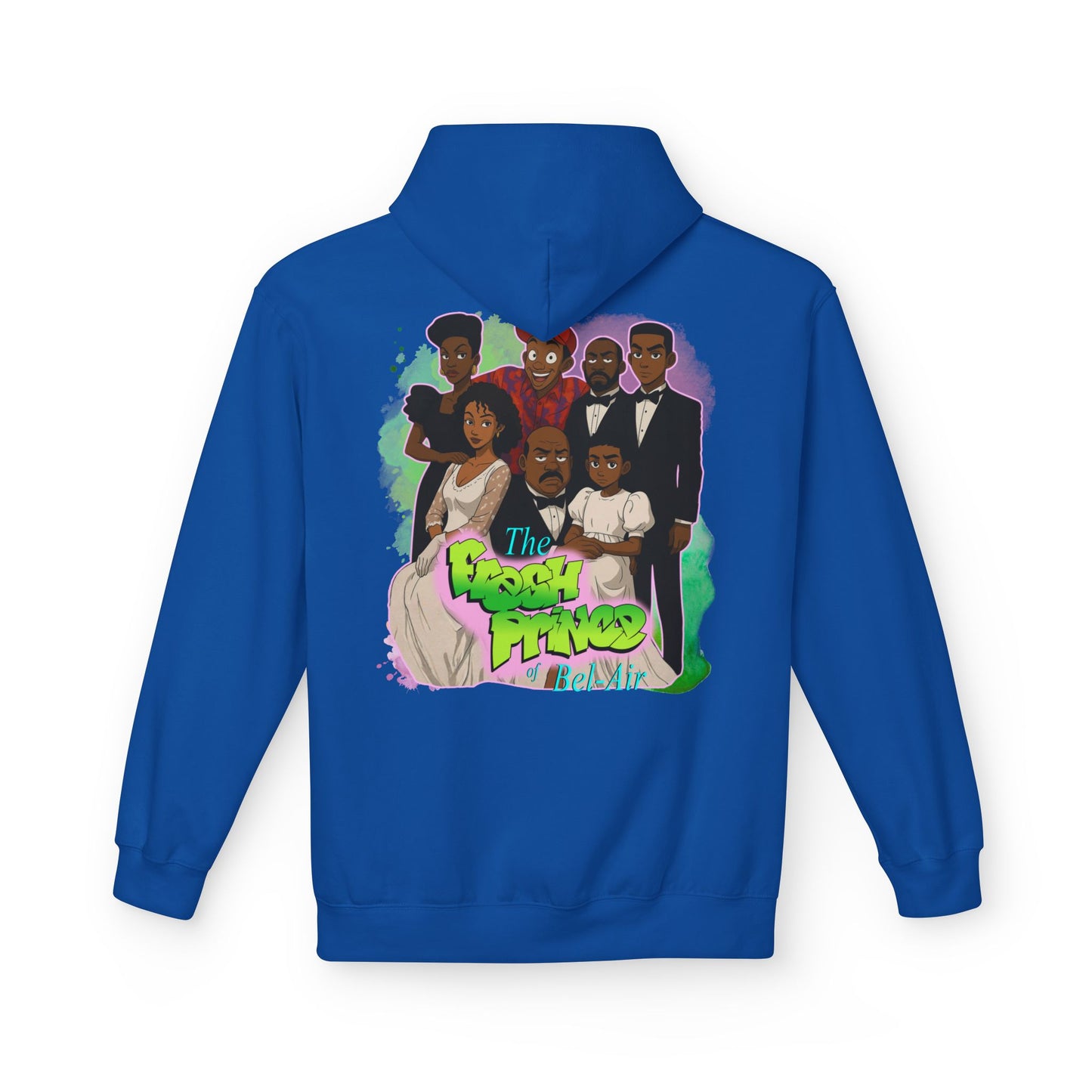 Fresh Prince Graphic Hoodie — ’The Fresh Prince’ Retro 90s Family Portrait