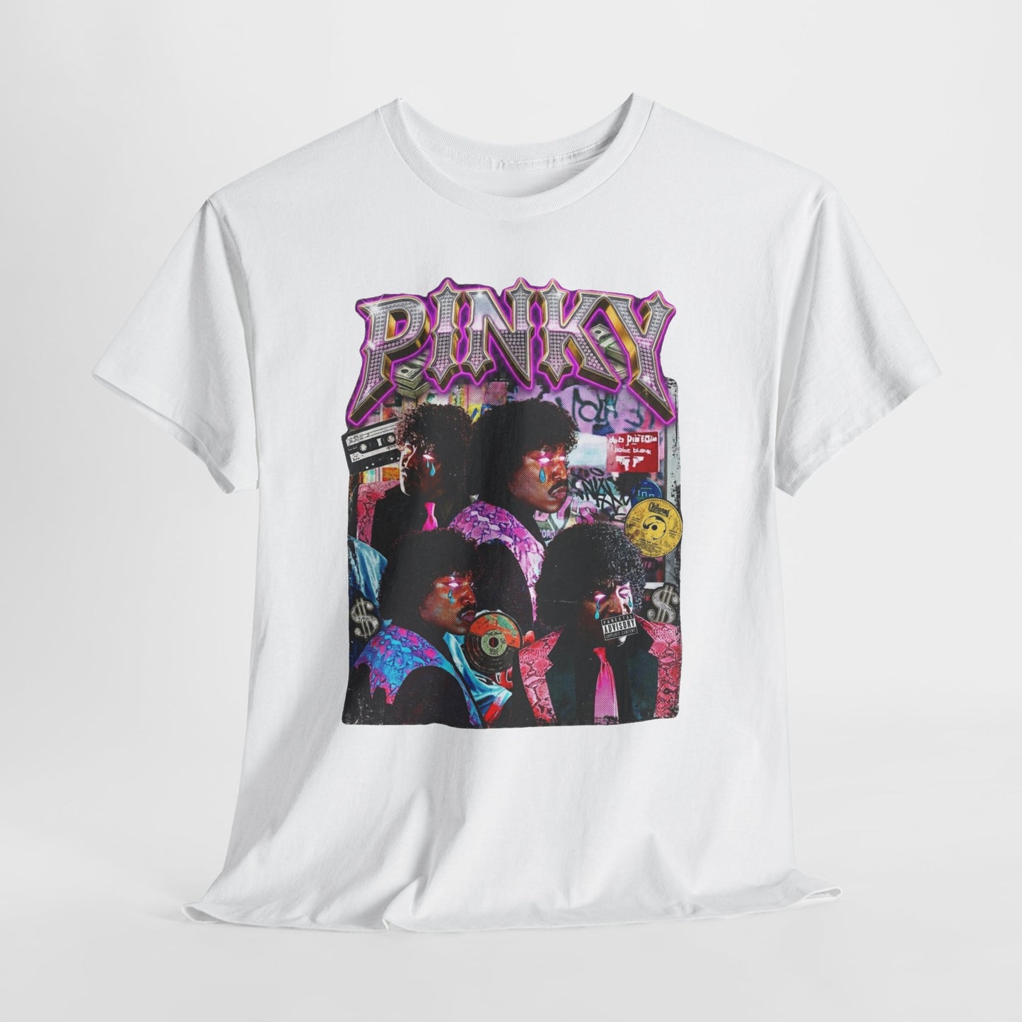 Pinky Retro Movie Photo Tee