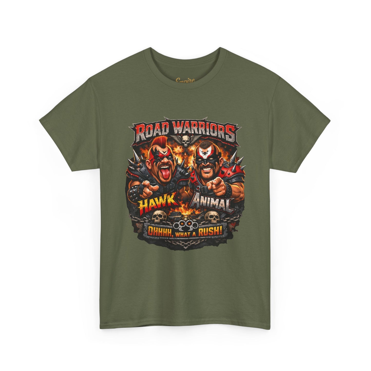 Road Warriors "Hawk & Animal" Vintage Wrestling Tee