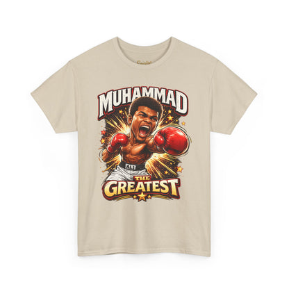 Boxing Champion Graphic Tee — "Muhammad The Greatest"
