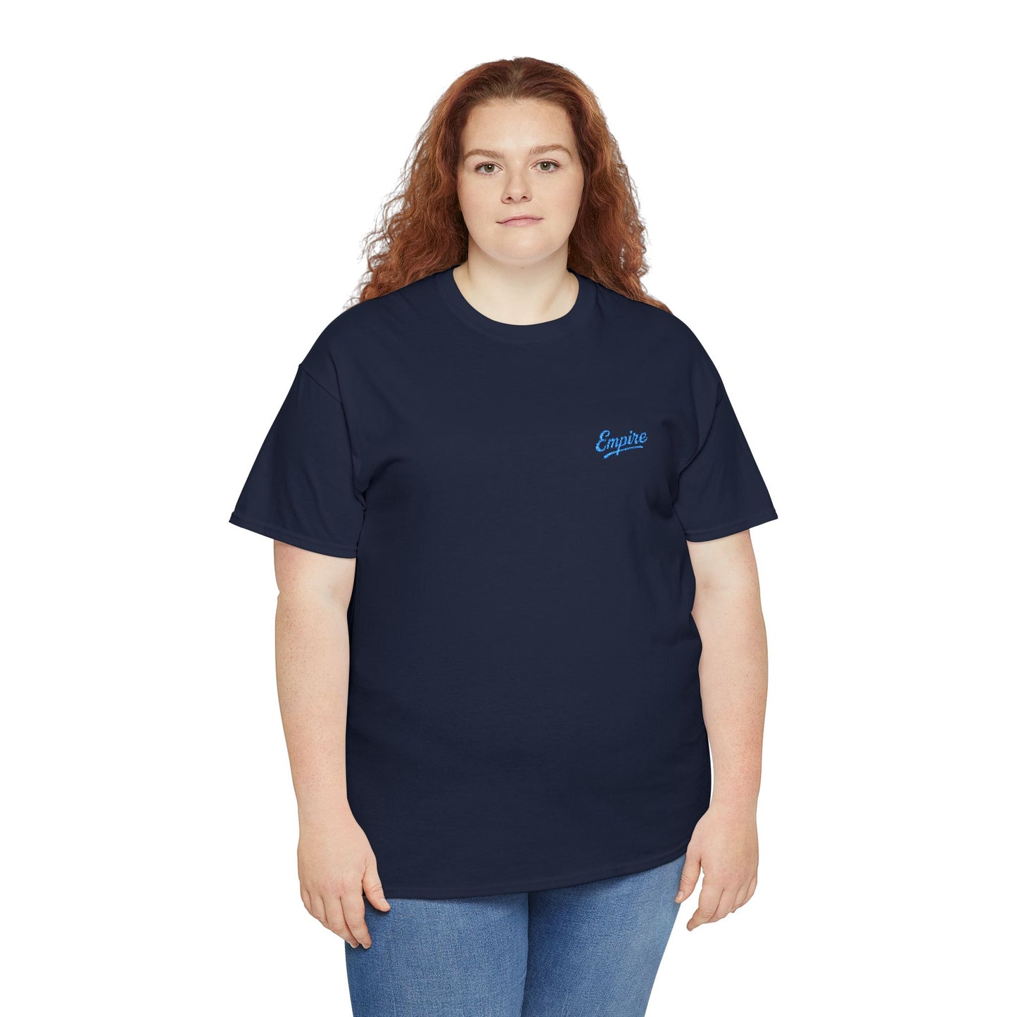 Signature Embroidered Empire Carolina Blue Chest Logo T-Shirt