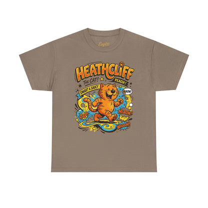 Heathcliff Retro Cat T-Shirt — Vintage Cartoon Graphic Tee