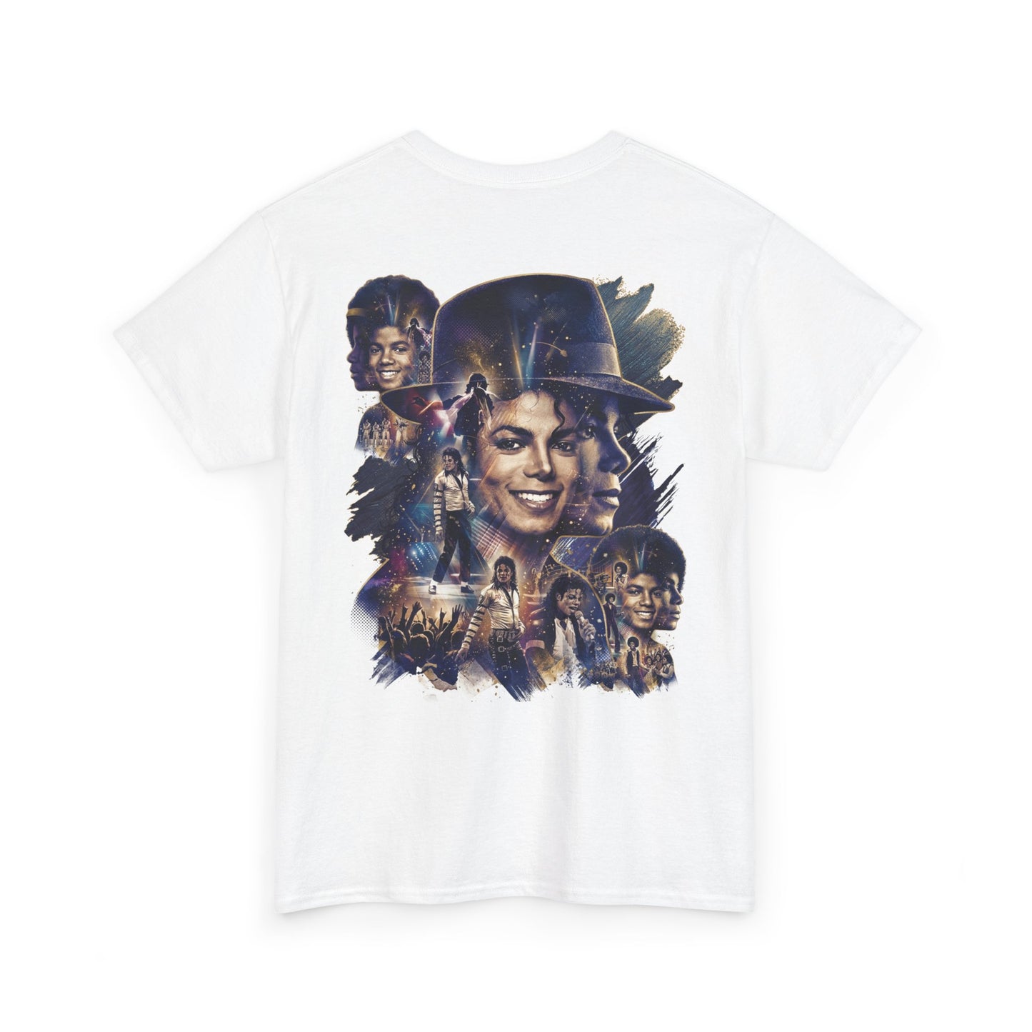 MJ Legacy Collage Tee - Retro Pop King Graphic T-Shirt