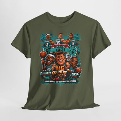 Grizzlies Big Country Basketball Tee