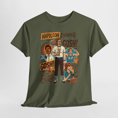 Napoleon Dynamite Graphic T‑Shirt — Retro Movie Quote Tee