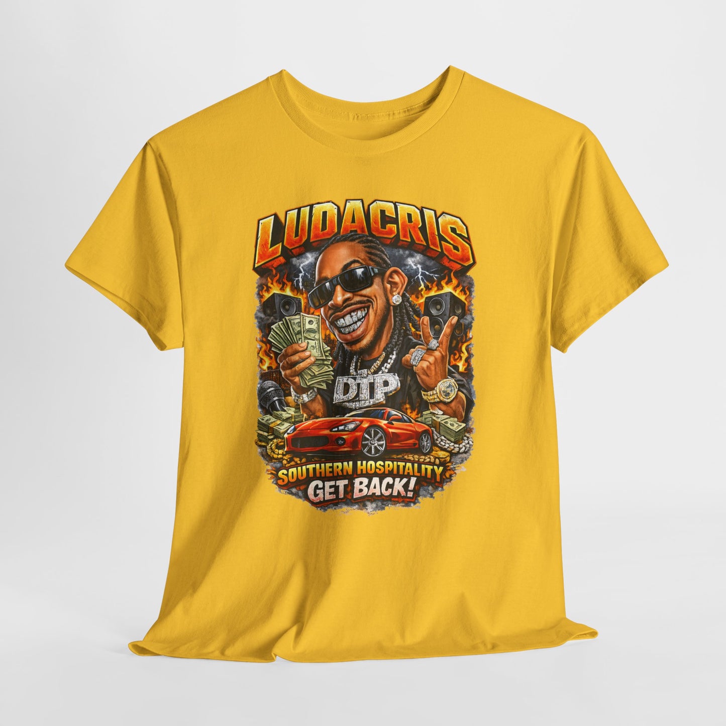 Ludacris Graphic Tee — Southern Hospitality "Get Back" Rap Tribute Shirt