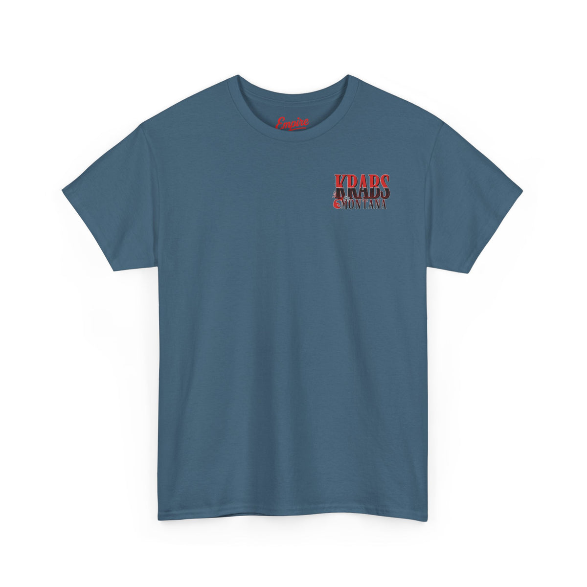 Krabs Montana Tee — Parody Graphic T-Shirt (Front Chest & Back Design)