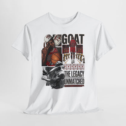 GOAT Legacy Basketball Tee — "The Legacy Unmatched" Graphic Shirt