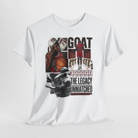 GOAT Legacy Basketball Tee — "The Legacy Unmatched" Graphic Shirt