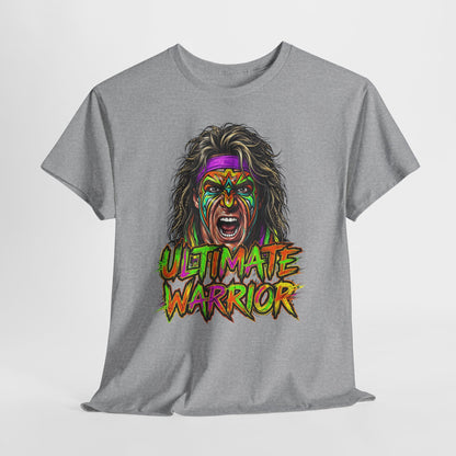 Ultimate Warrior T-Shirt — Retro Wrestling Face Paint Tee