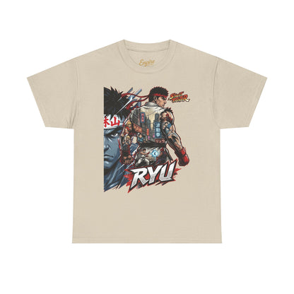 Ryu Street Fighter Graphic Tee — Vintage Fighter Art T-Shirt