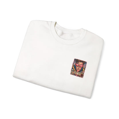 Cyclops Graphic Sweatshirt — Retro X‑Men Laser Portrait Crewneck