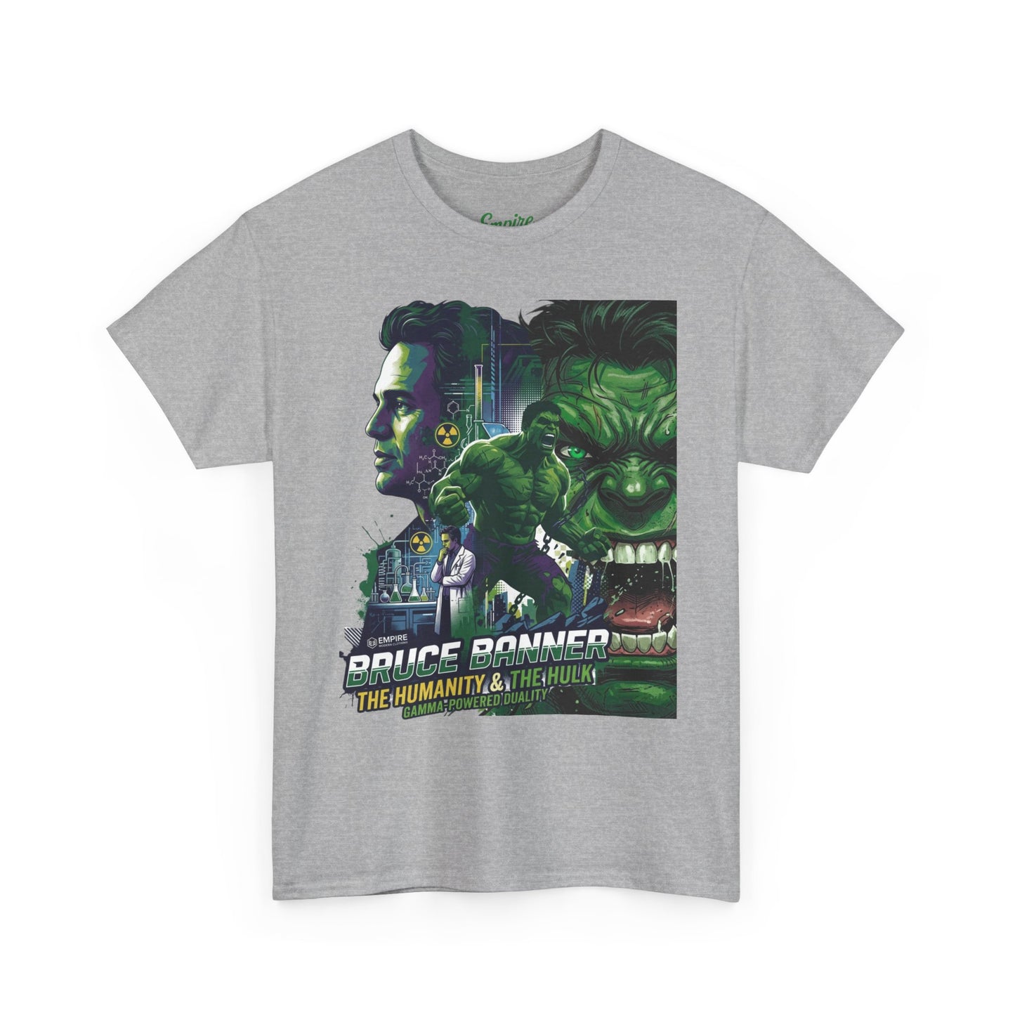 Hulk Comic Movie Poster T-Shirt – 'Bruce Banner' Graphic Tee