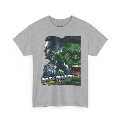 Hulk Comic Movie Poster T-Shirt – 'Bruce Banner' Graphic Tee