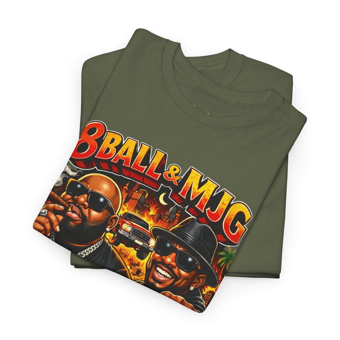 8Ball & MJG 'Comin' Out Hard' Vintage Hip-Hop Graphic Tee