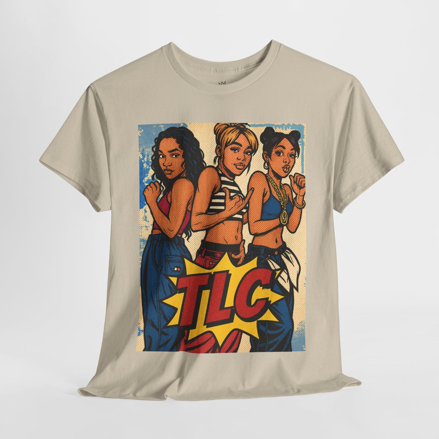 TLC Inspired Retro Graphic Shirt, 90s Nostalgia T-Shirt