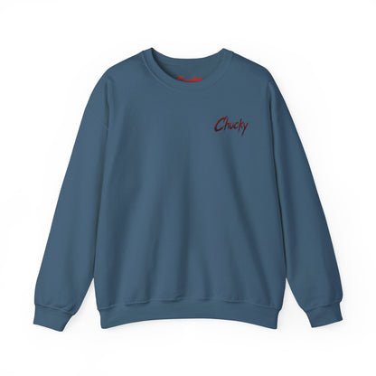 Chucky Horror Movie Graphic Crewneck Sweatshirt