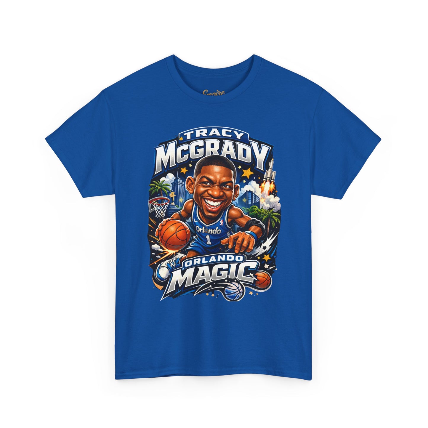 Tracy McGrady Orlando Magic Retro Basketball Tee