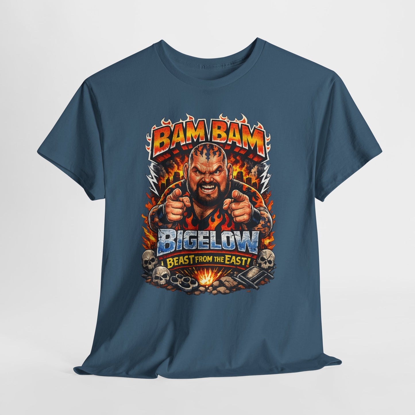 Bam Bam Bigelow 'Beast From the East' Graphic Tee