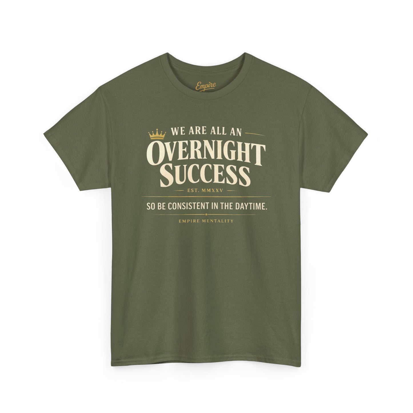 Christian Graphic Tee — “Overnight Success” Inspirational Faith T-Shirt
