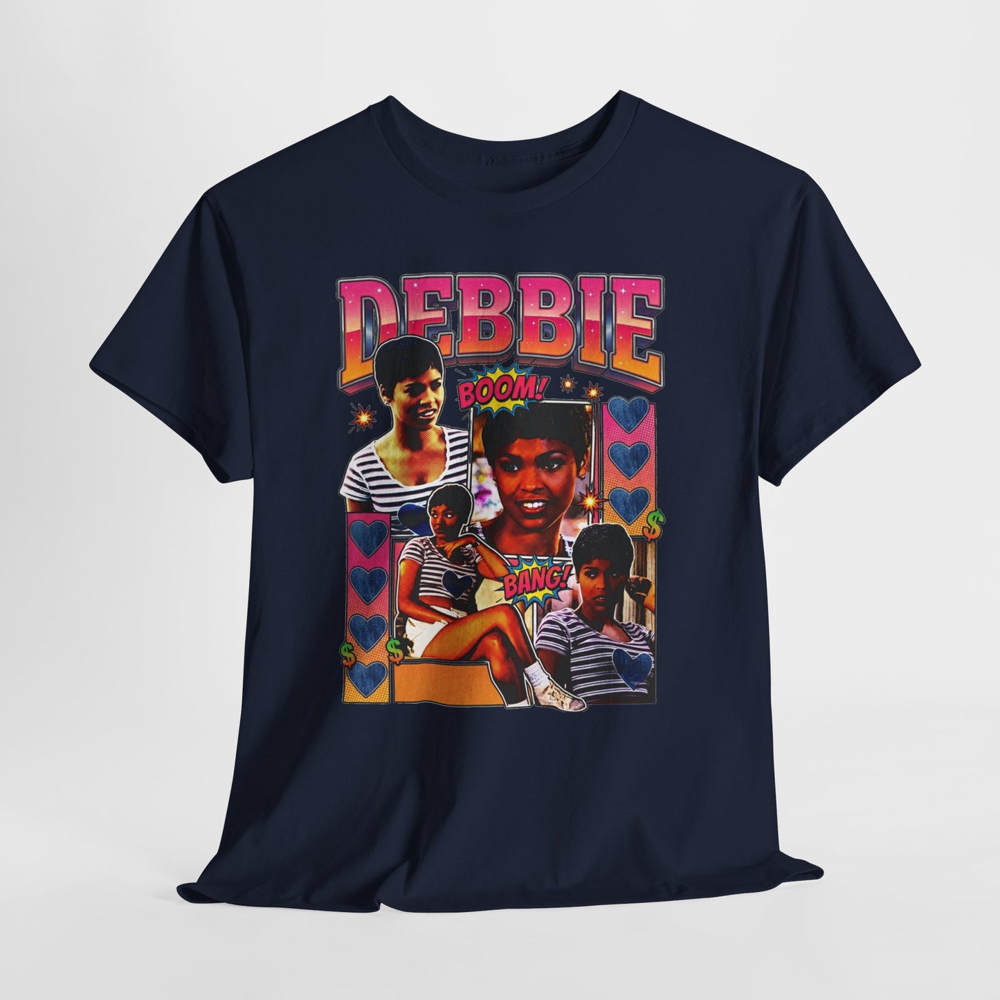 Debbie Retro Collage Tee — 90s Vintage Photo Graphic T-Shirt