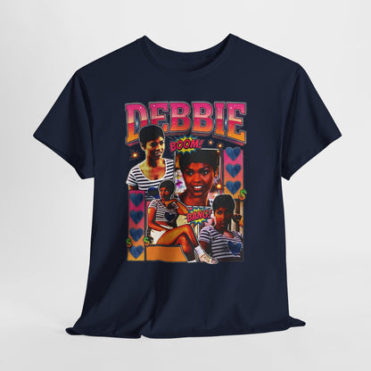 Debbie Retro Collage Tee — 90s Vintage Photo Graphic T-Shirt