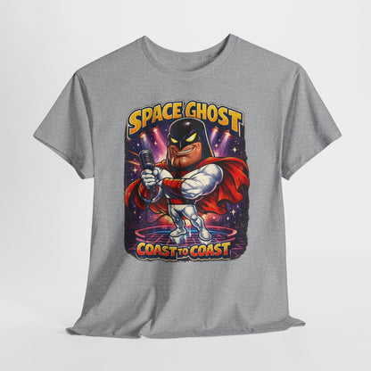 Space Ghost Graphic Tee — "Space Ghost Coast to Coast" Retro Cartoon T-Shirt