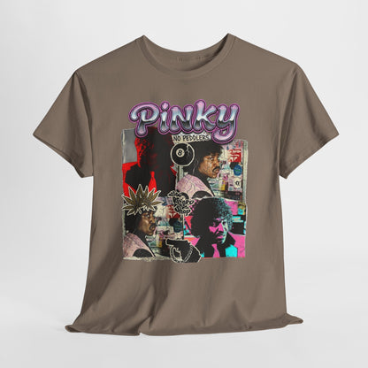 Pinky Retro Collage T-Shirt — Vintage Pop Art Movie Tee