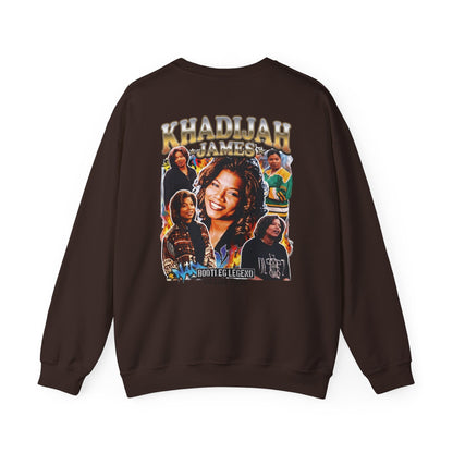 Khadijah James Vintage TV Tribute—Living Single Retro Graphic Crewneck Sweatshirt