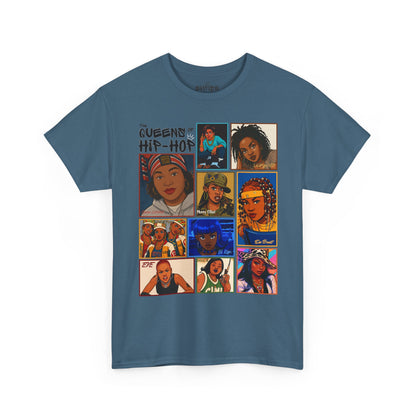 Hip-Hop Queens Tee, Unisex Cotton T-Shirt, Statement Shirt, Music Lover Gift, Casual Everyday Wear, Trendy Graphic Tee