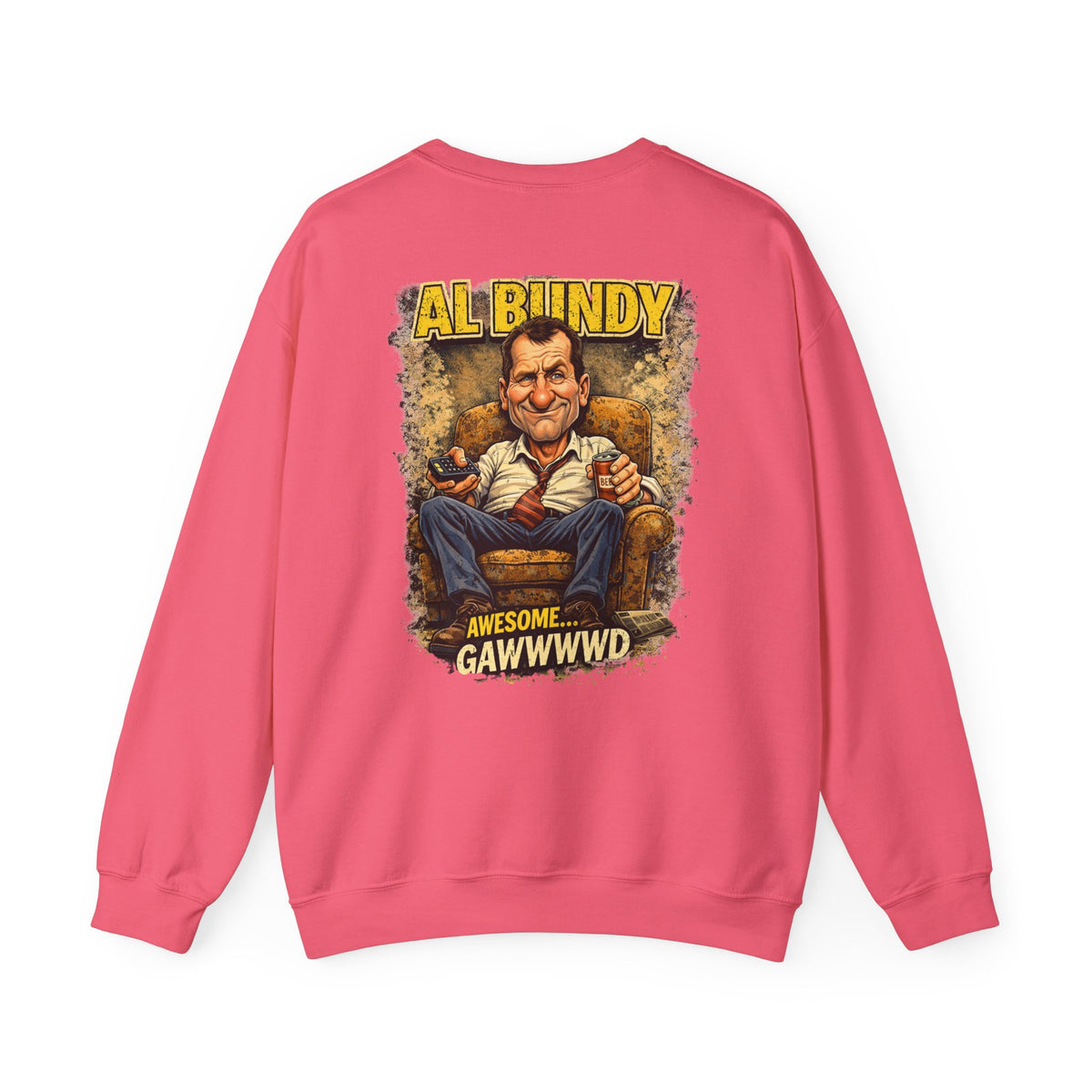 Al Bundy 'Married... Awesome Gawwwwd' Crewneck Sweatshirt