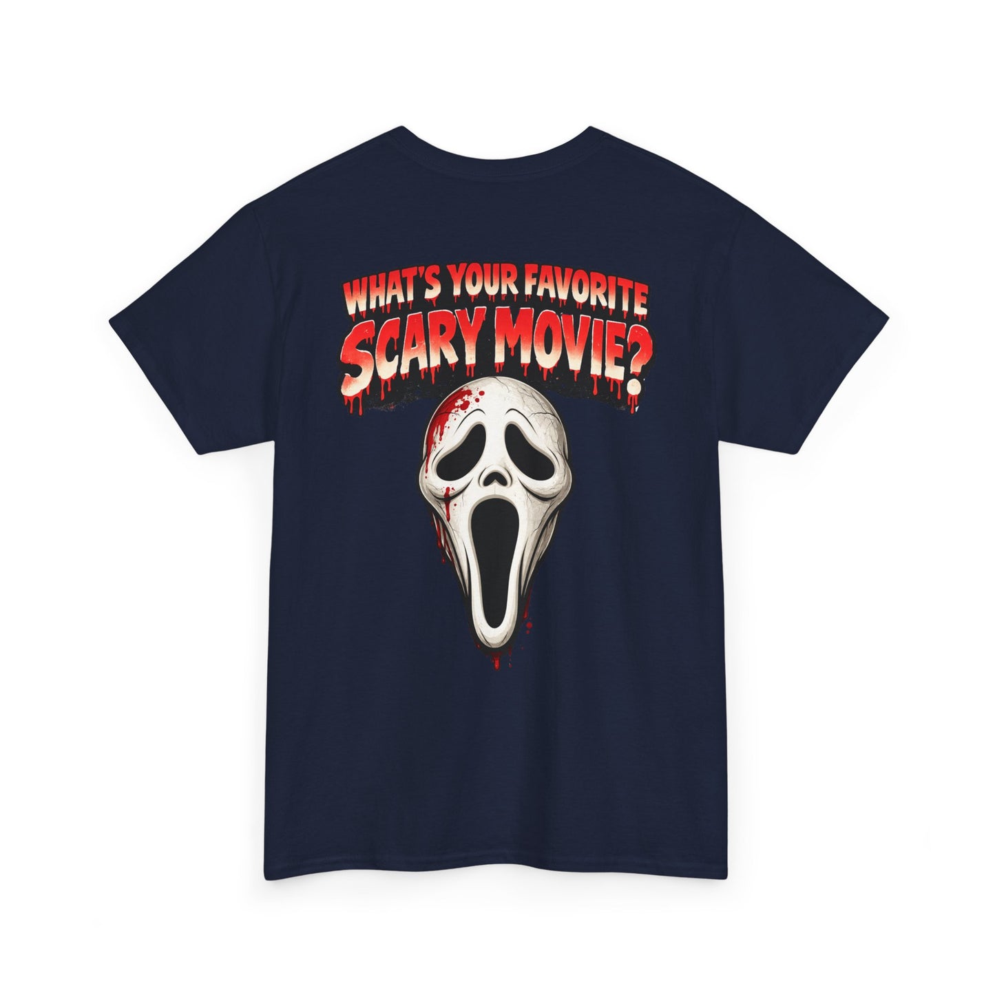 Scary Guy "Let's Get Stabby" Halloween Tee — Scream Mask Horror Movie T-Shirt