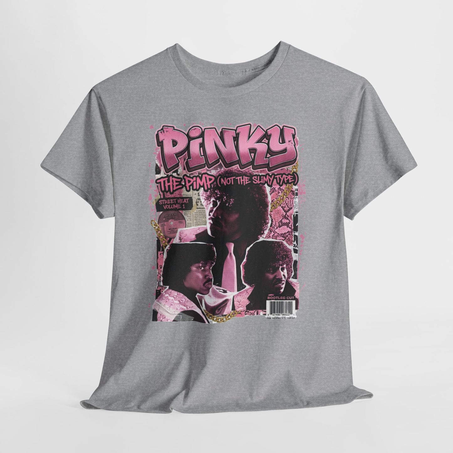 Pinky Retro Comic Tee — Vintage 90s Pop Art Graphic T-Shirt