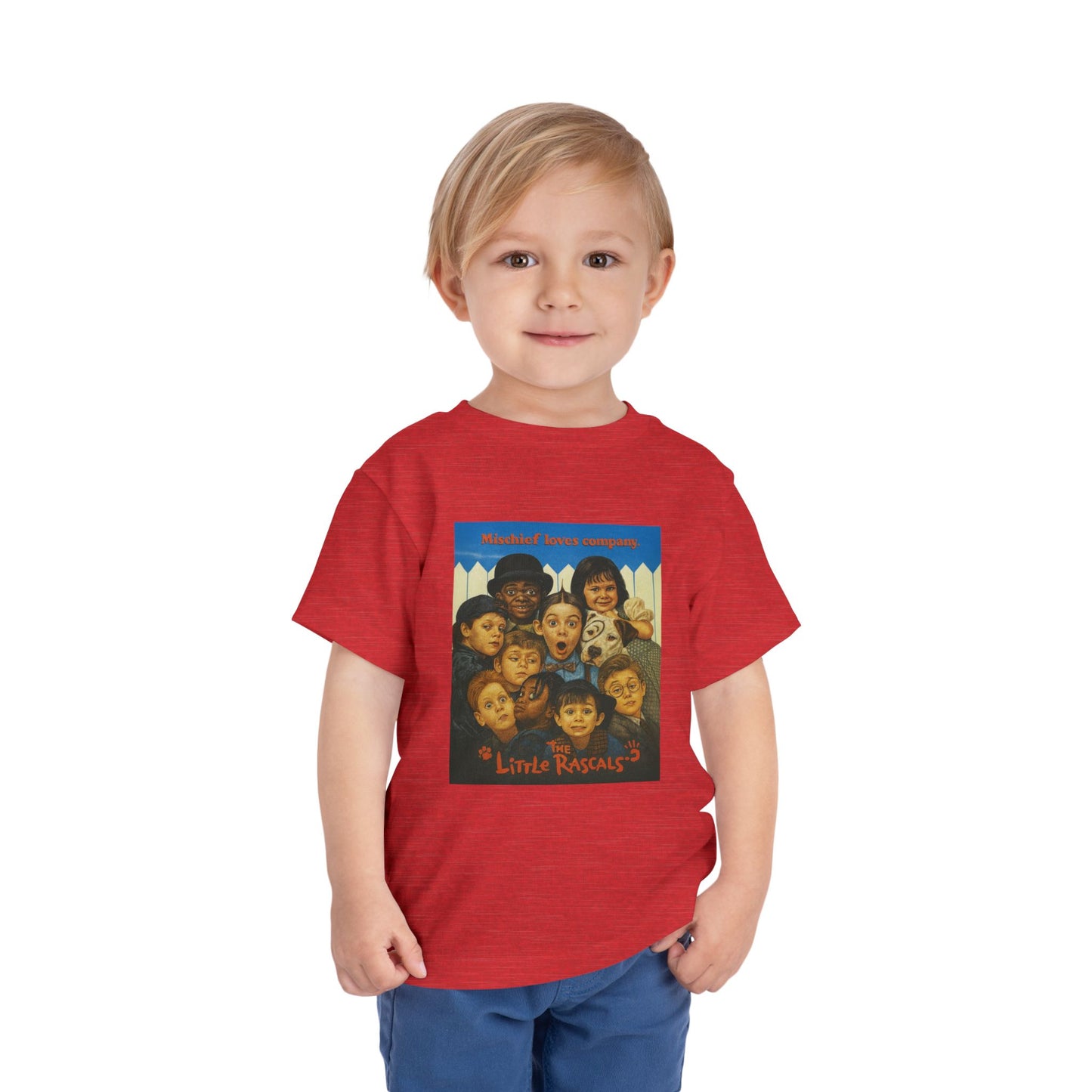 Vintage Little Rascals Toddler Tee, Cute Kids T-Shirt, Fun Playwear for Toddlers, Cartoon Character Shirt, Perfect Gift for Birthdays