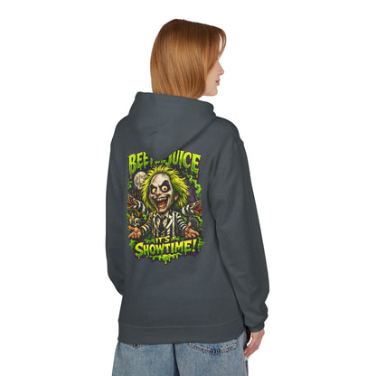 Beetlejuice "It's Showtime" Unisex Midweight Softstyle Fleece Hoodie