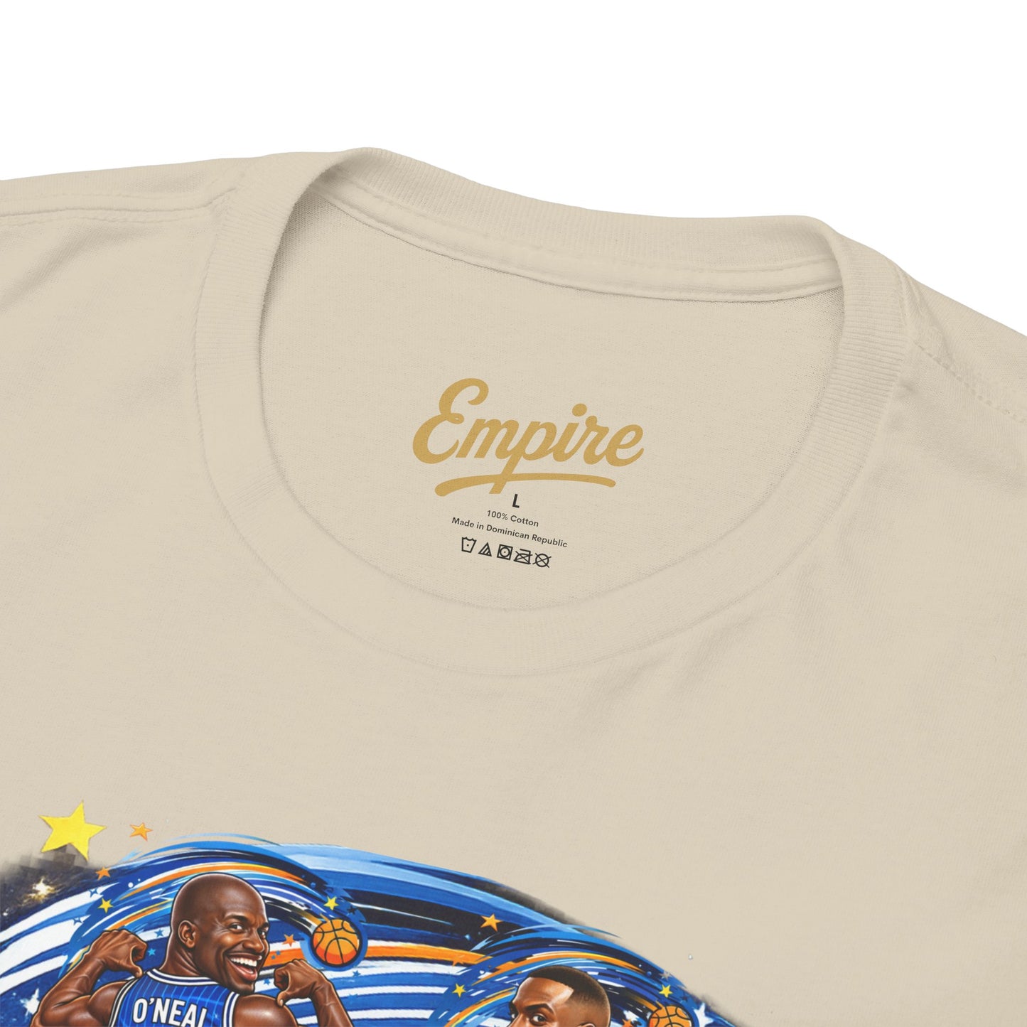 Orlando Magic Basketball Tee — Shaq & Penny Retro Cartoon Design
