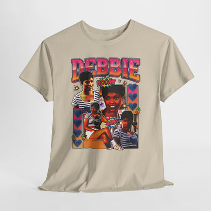 Debbie Retro Collage Tee — 90s Vintage Photo Graphic T-Shirt