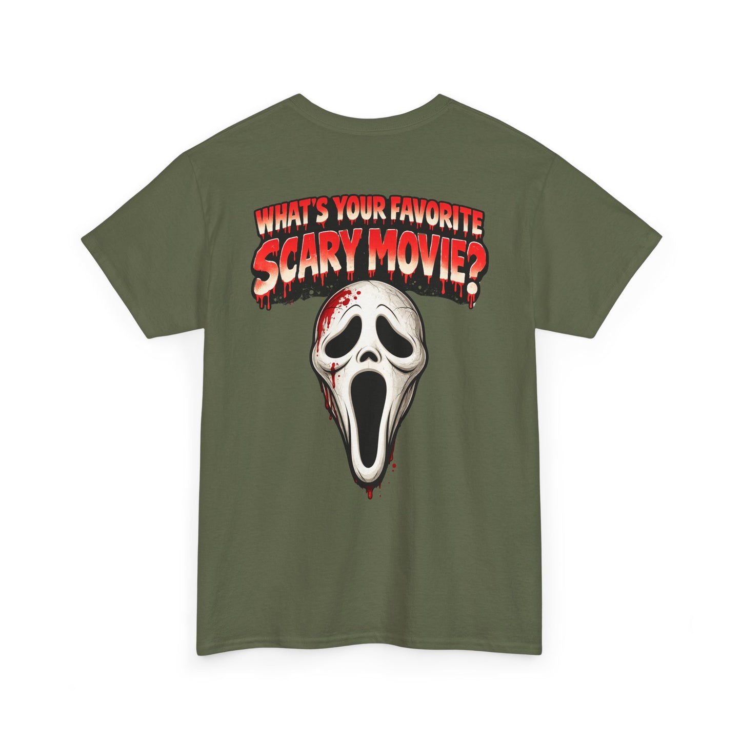 Scary Guy "Let's Get Stabby" Halloween Tee — Scream Mask Horror Movie T-Shirt