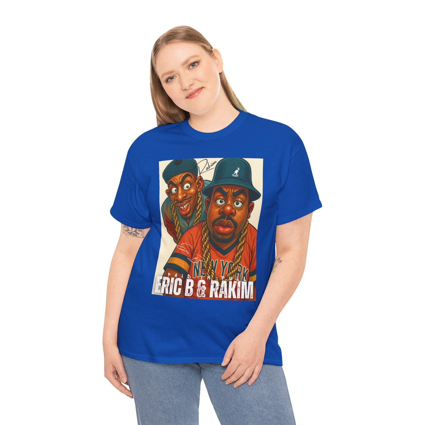 "Eric B and Rakim" Vintage Rap Duo Graphic Tee