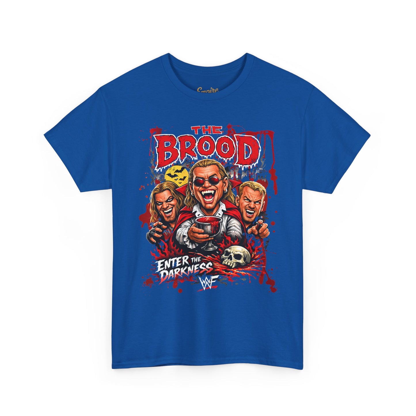 The Brood Horror Band Tee — “Enter the Darkness” Graphic T-Shirt