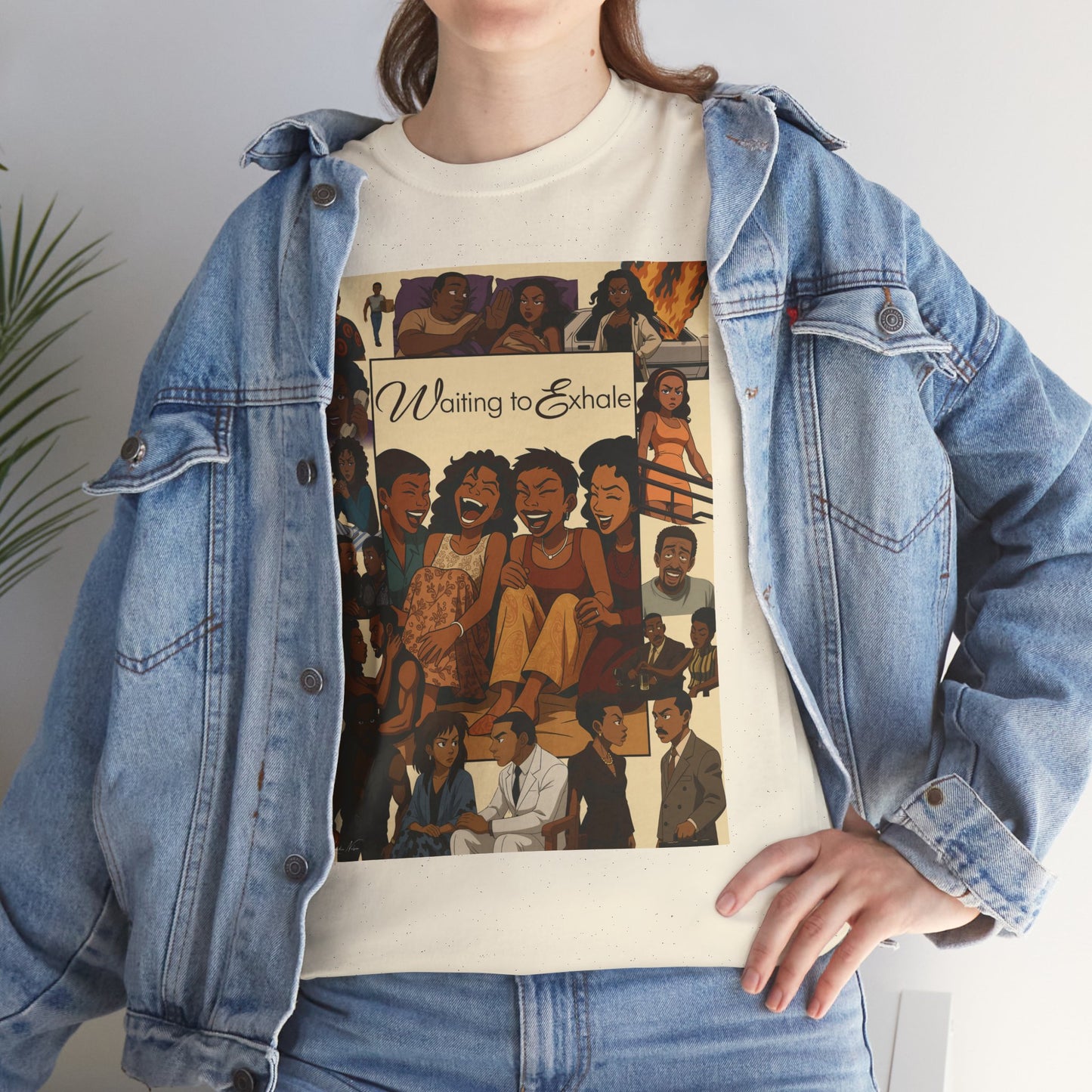 Waiting to Exhale Graphic Unisex Heavy Cotton Tee - Vintage Inspired Apparel for Movie Lovers