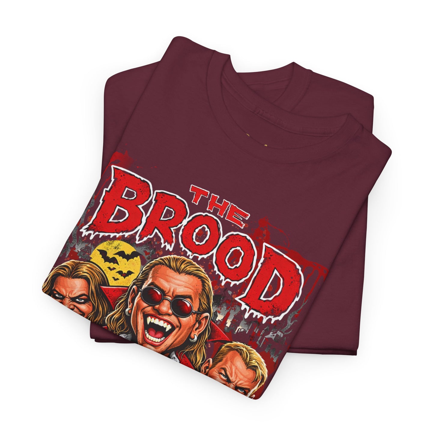 The Brood Horror Band Tee — “Enter the Darkness” Graphic T-Shirt