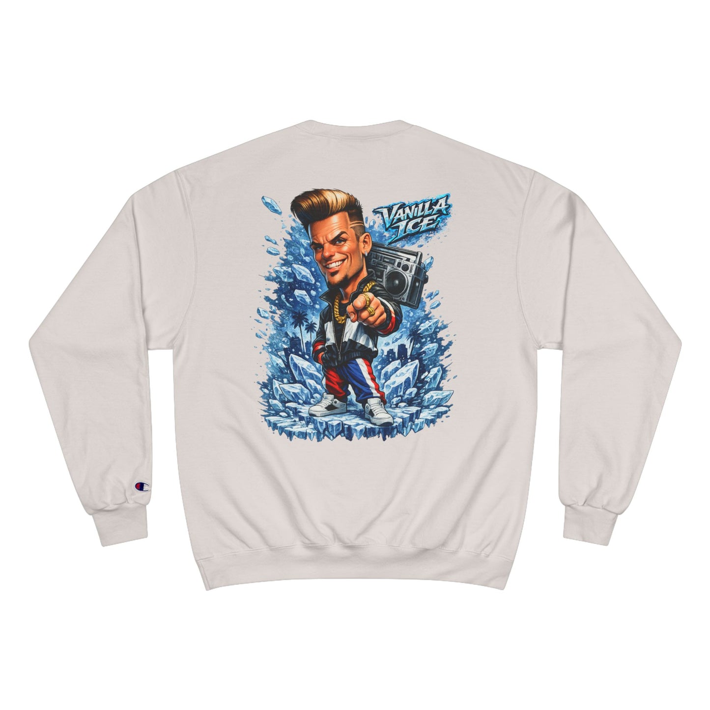 Vanilla Ice Retro Graphic Sweatshirt — Vintage 90s Rap Crewneck